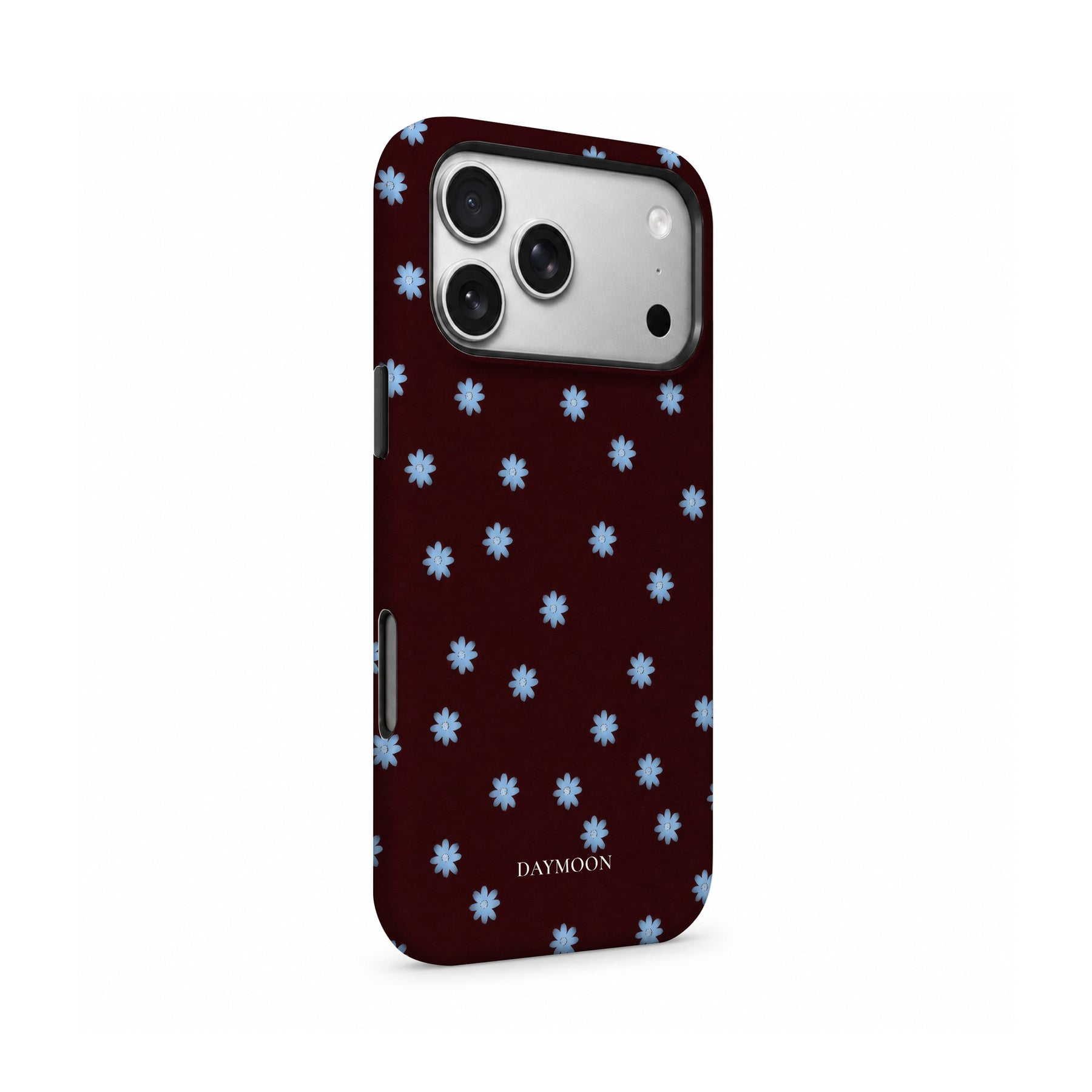 Wine Bloom phone case, Dual Layer left side