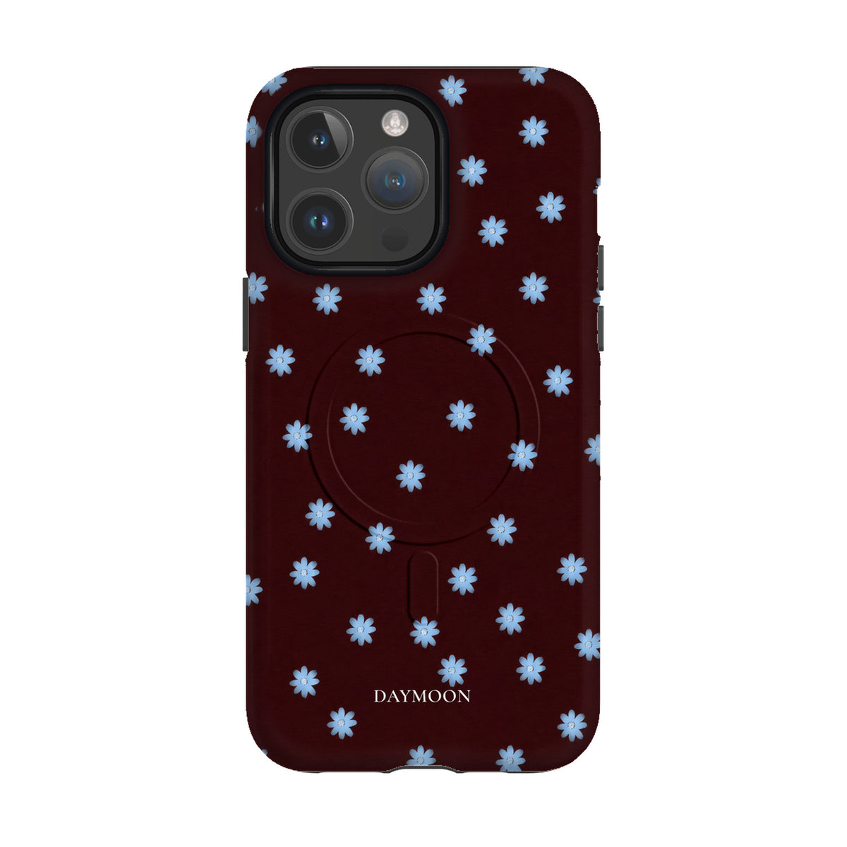 Wine Bloom phone case on iPhone 14 Pro Max, Dual Layer MagSafe