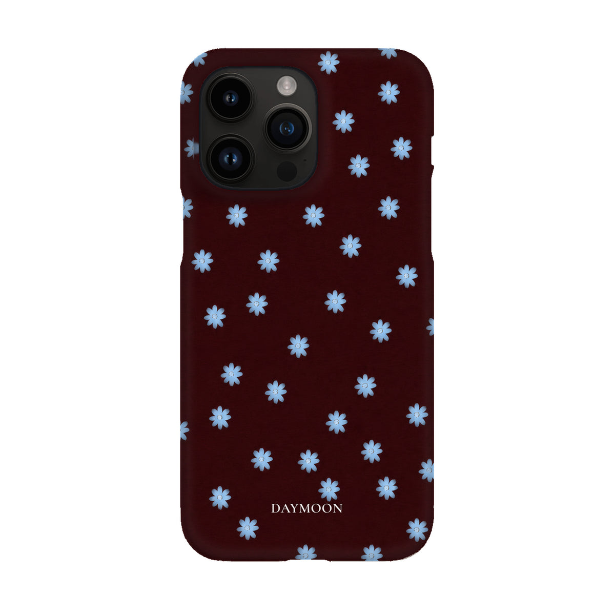 Wine Bloom phone case on iPhone 14 Pro Max, Single Layer