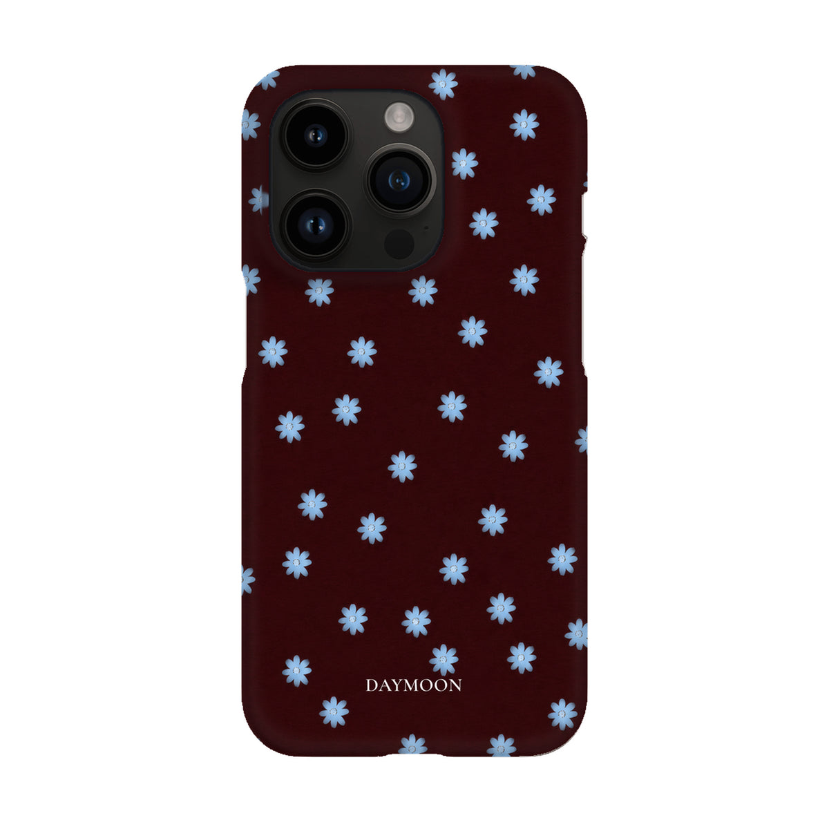Wine Bloom phone case on iPhone 14 Pro, Single Layer