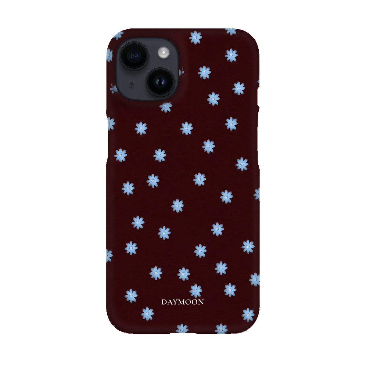 Wine Bloom phone case on iPhone 14, Single Layer