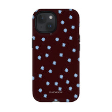 Wine Bloom phone case on iPhone 15, Dual Layer