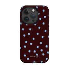 Wine Bloom phone case on iPhone 15 Pro, Dual Layer