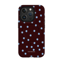 Wine Bloom phone case on iPhone 15 Pro, Dual Layer MagSafe