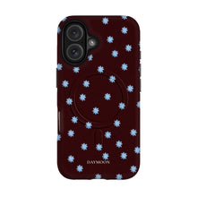 Wine Bloom phone case on iPhone 16, Dual Layer MagSafe