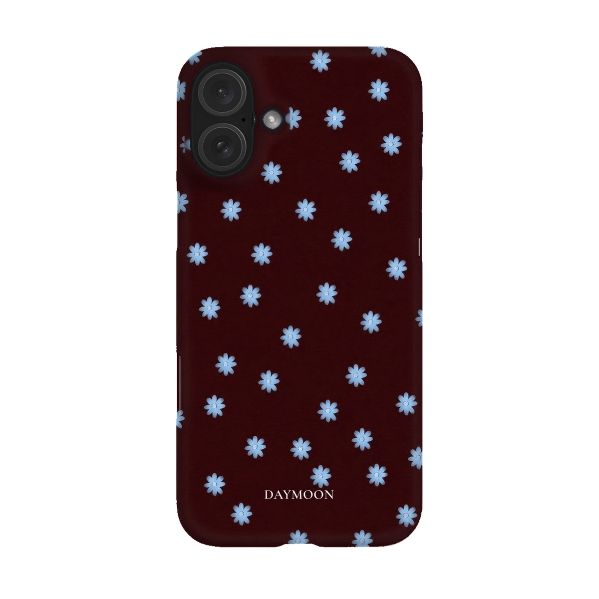 Wine Bloom phone case on iPhone 16 Plus, Single Layer