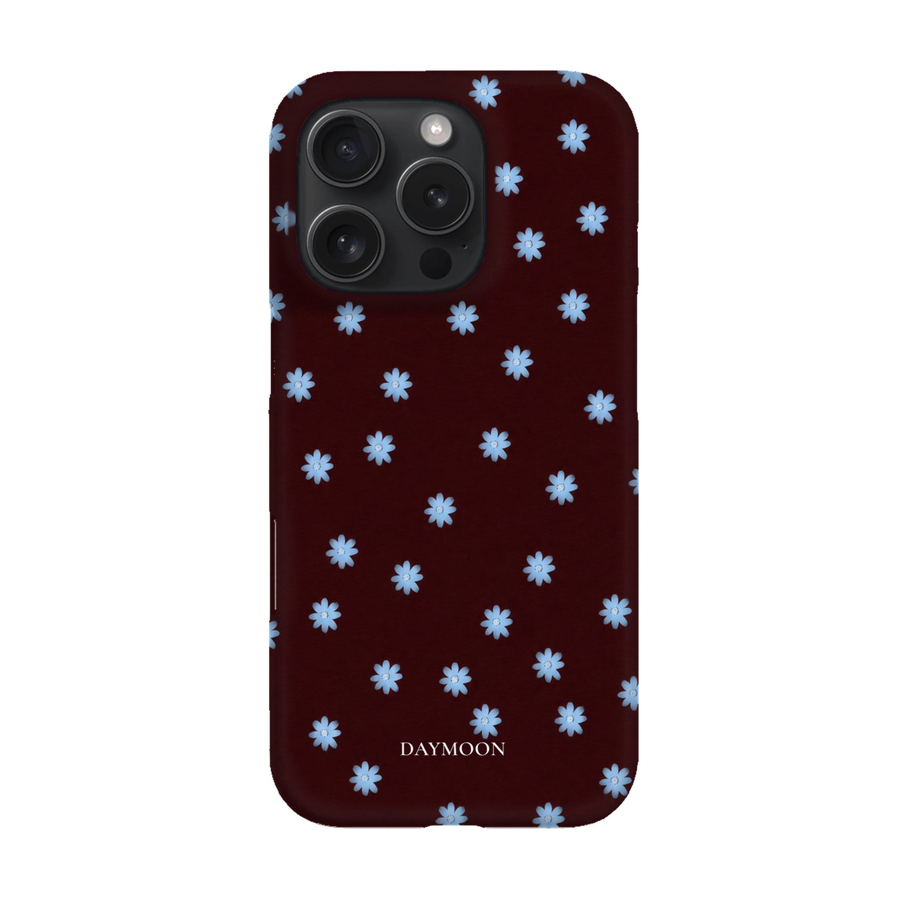 Wine Bloom phone case on iPhone 16 Pro, Single Layer