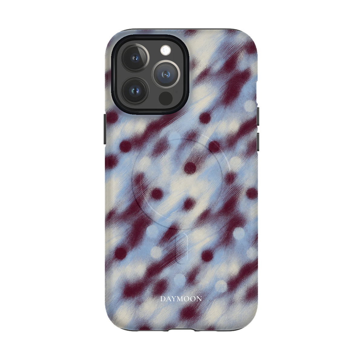 Hazy Dot phone case on iPhone 13 Pro Max, Dual Layer MagSafe
