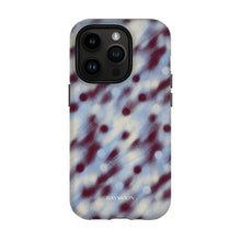 Hazy Dot phone case on iPhone 14 Pro, Dual Layer