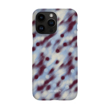 Hazy Dot phone case on iPhone 14 Pro Max, Single Layer