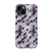 Hazy Dot phone case on iPhone 14, Single Layer