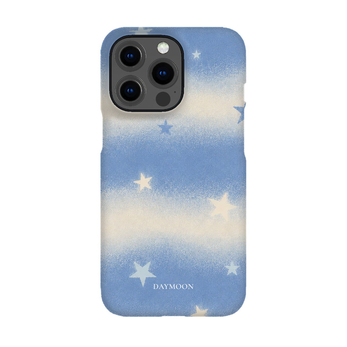 Drifting Stars phone case on iPhone 13 Pro, Single Layer